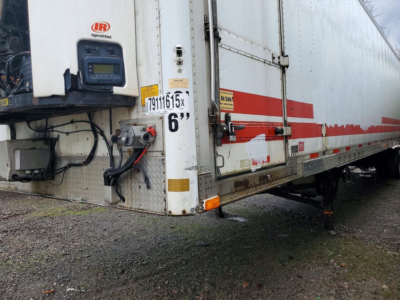2008 Utility VS2RA Refrigerated Van Trailer