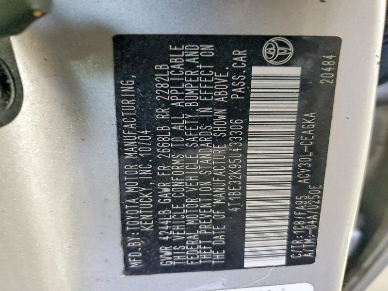 2005 Toyota Camry xle