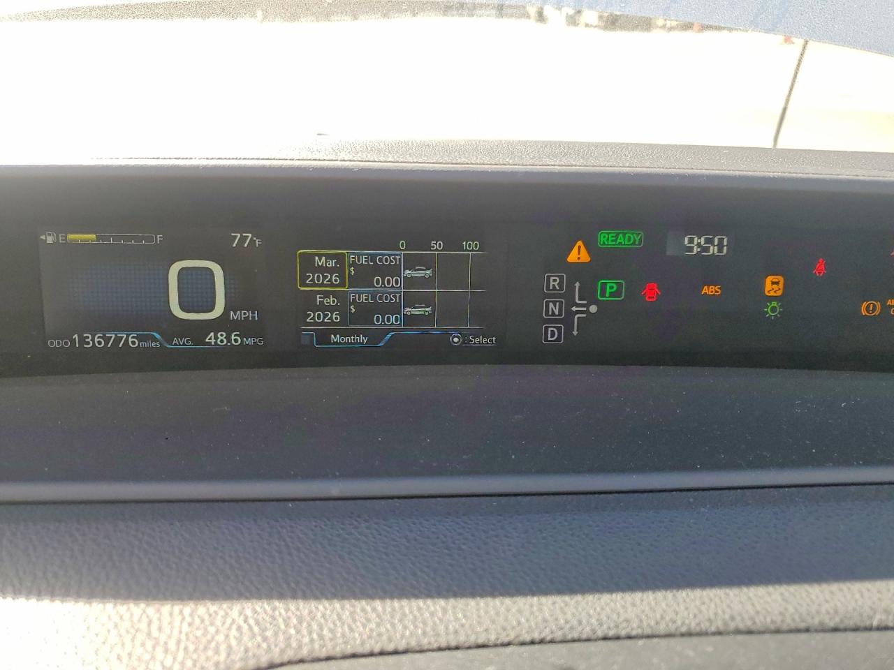 2017 Toyota Prius two