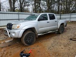 Salvage cars for sale from Copart Austell, GA: 2005 Toyota Tacoma Double Cab