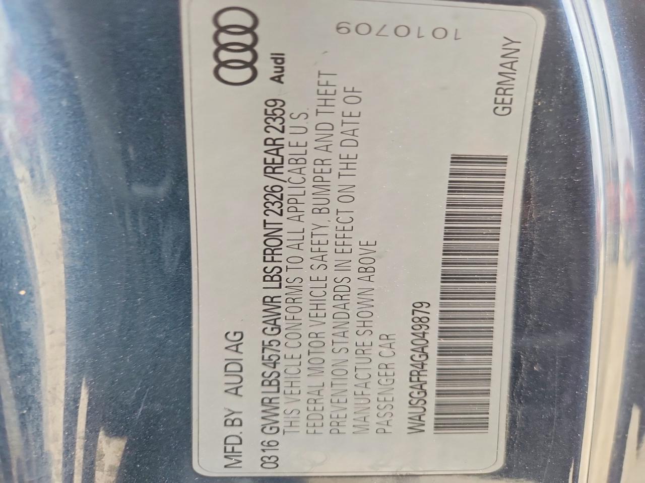 2016 Audi A5 Premium Plus S-line