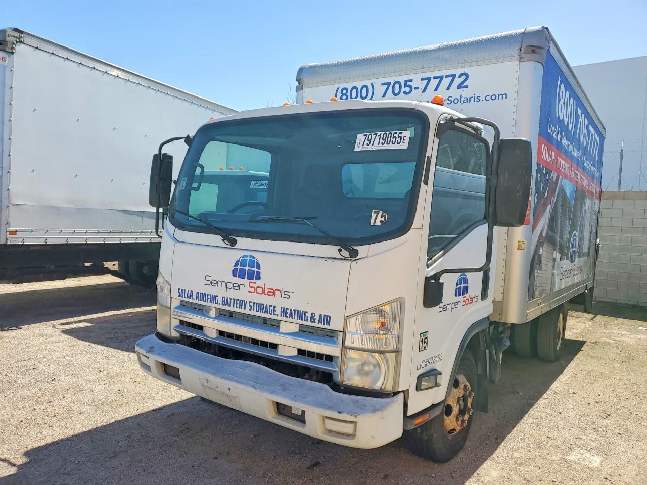 2012 Isuzu NPR HD BOX Truck