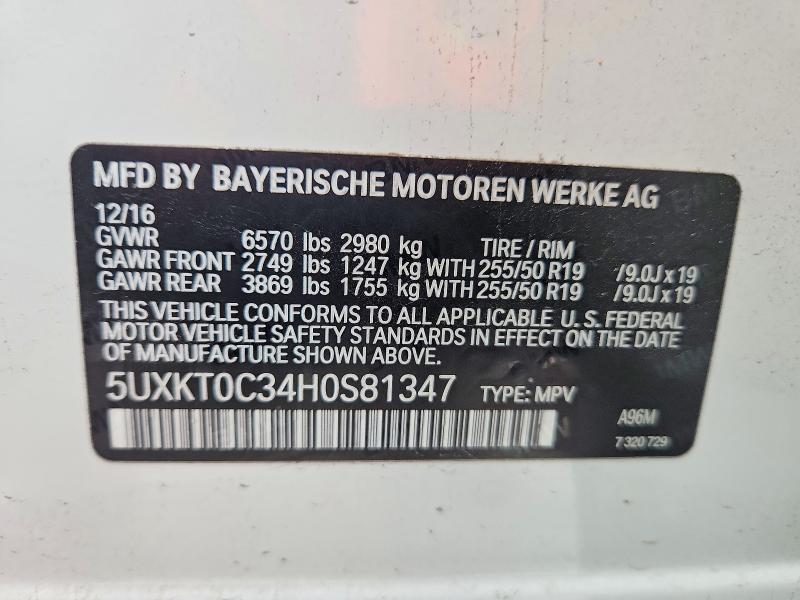 2017 BMW X5 Xdrive4