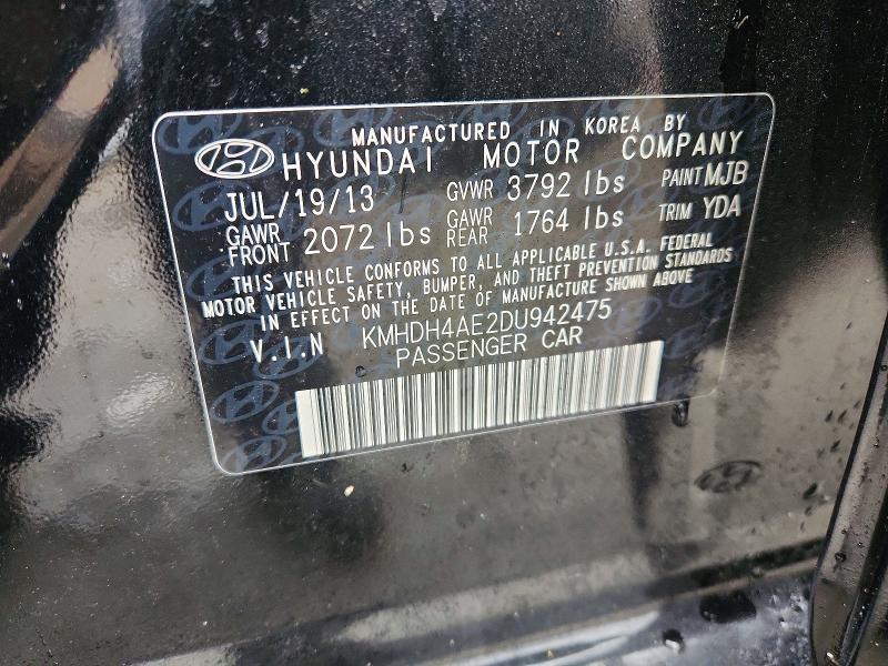 2013 Hyundai Elantra gls