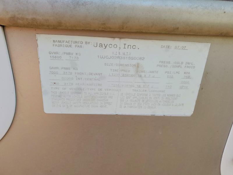 2008 Jayco O Designer Camper