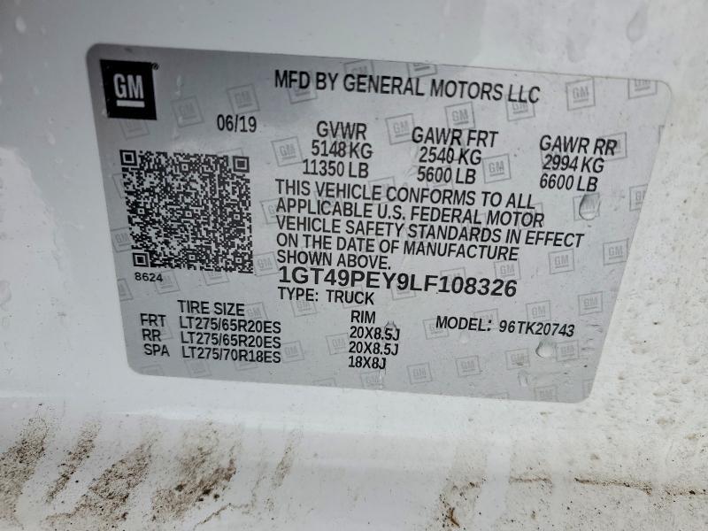 2020 GMC Sierra K2500 AT4