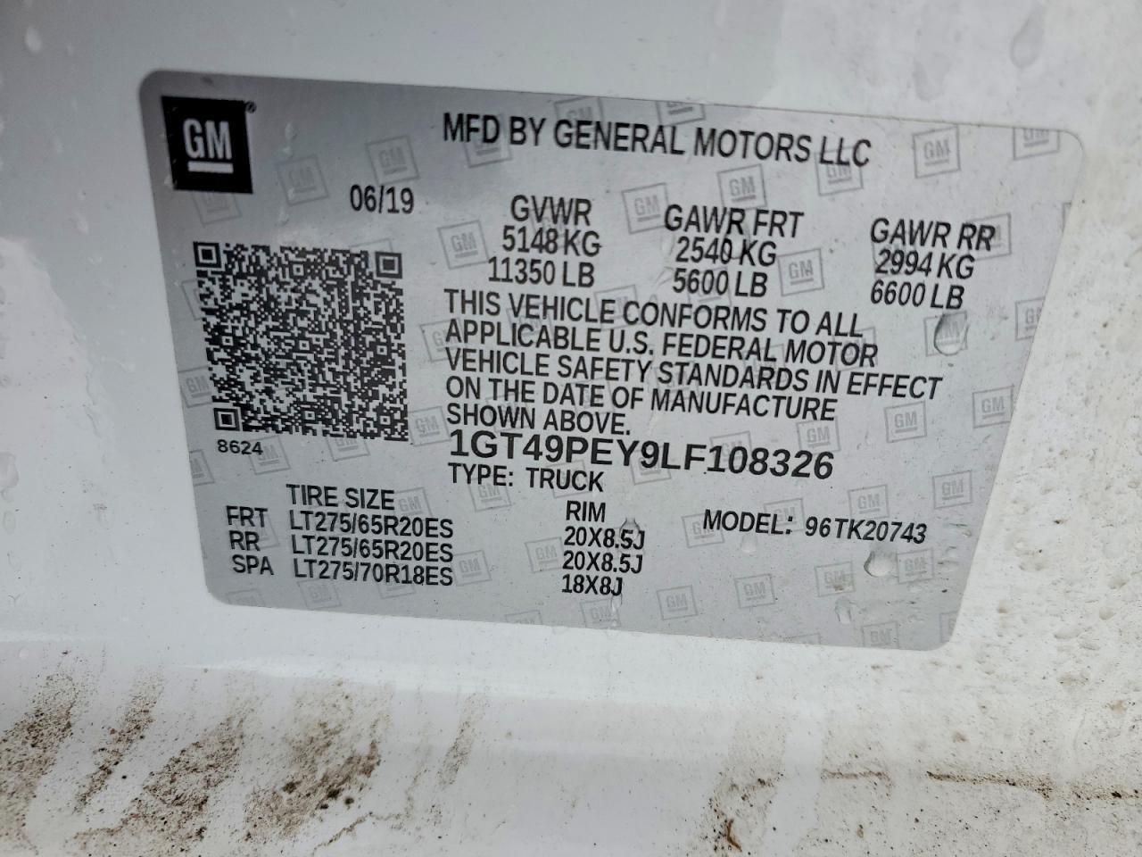 2020 GMC Sierra K2500 AT4