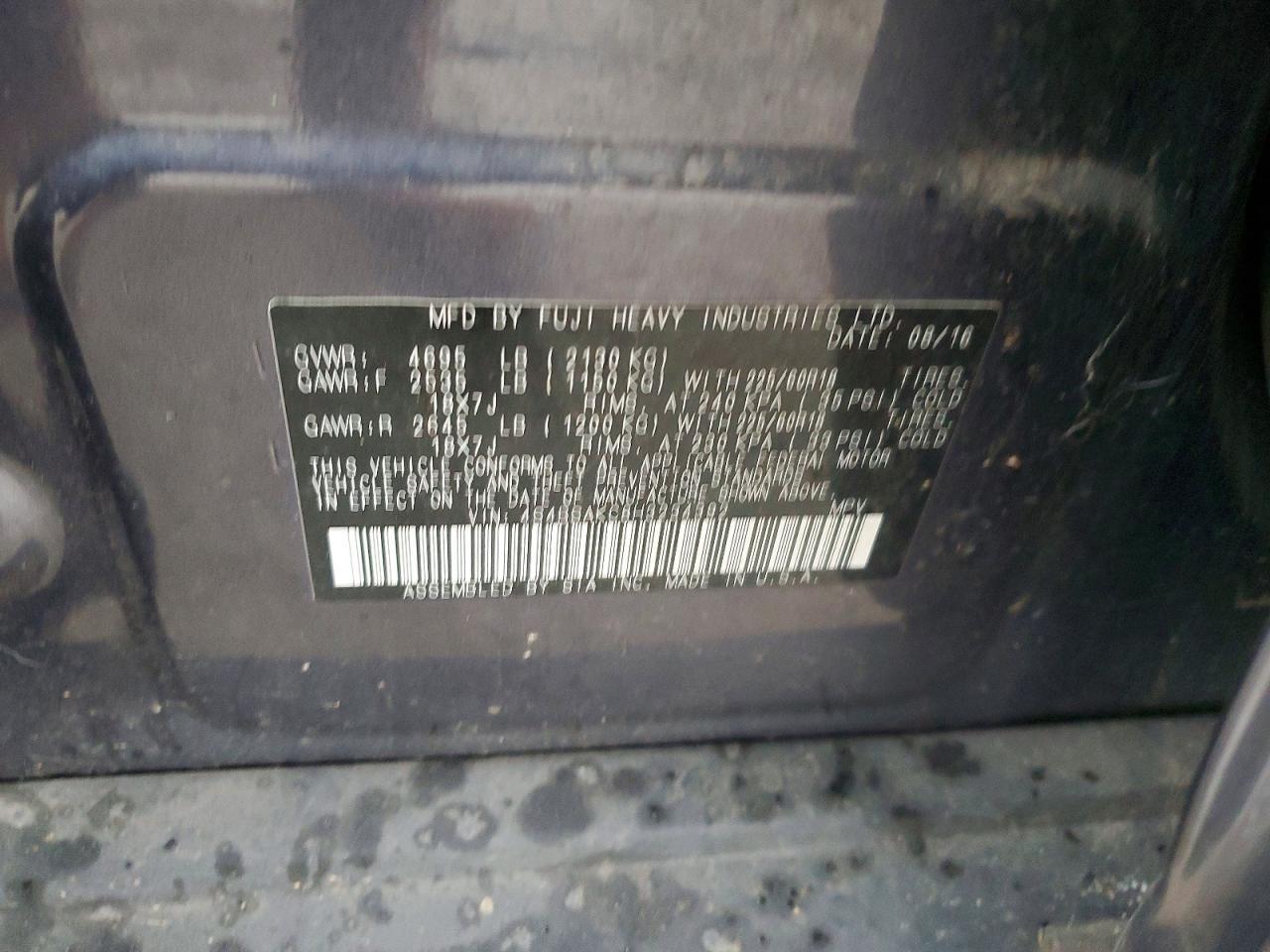 2017 Subaru Outback 2.5i Limited