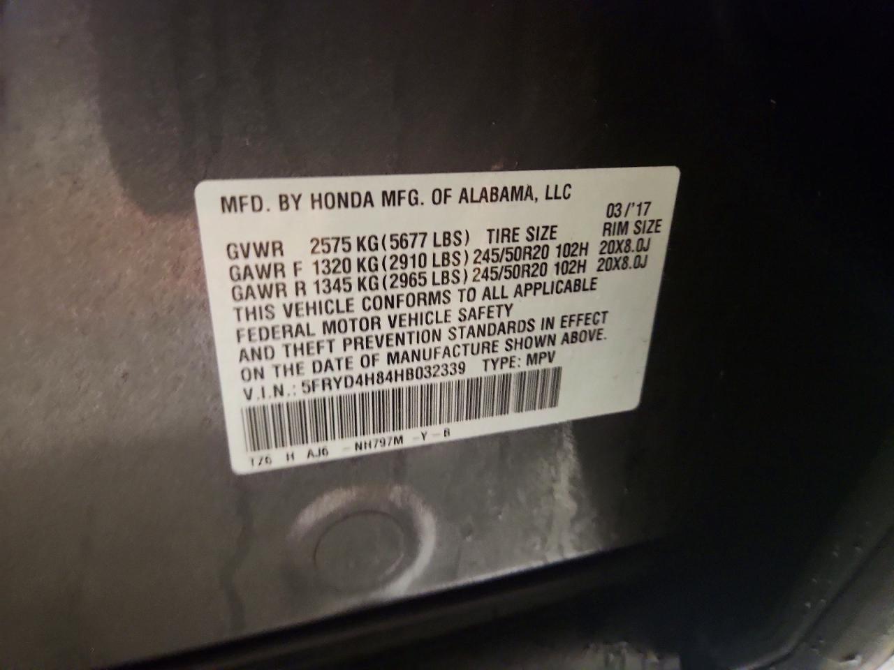 2017 Acura Mdx Advance