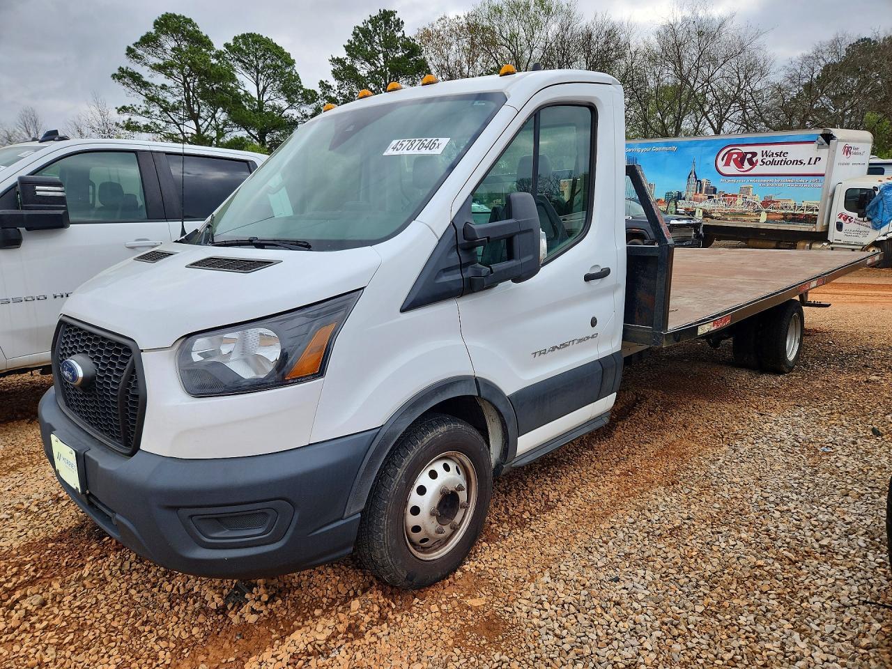 2021 Ford Transit Flatbed Truck