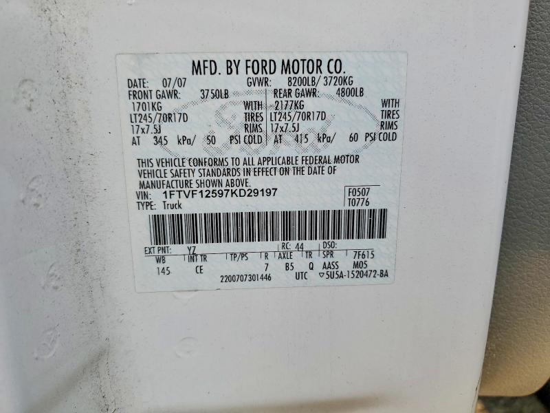 2007 Ford F 150 Utility / Service Truck