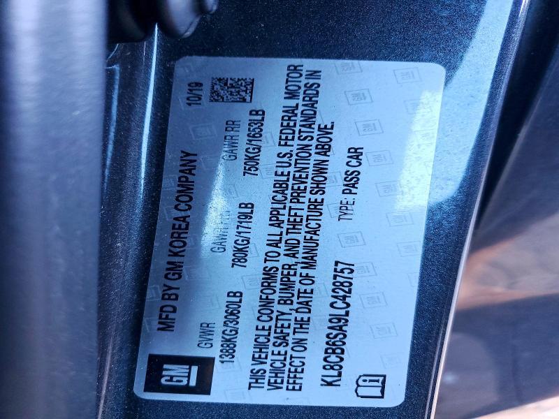 2020 Chevrolet Spark ls