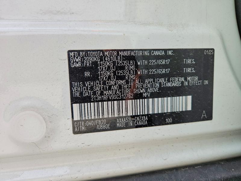 2025 Toyota Rav4 le