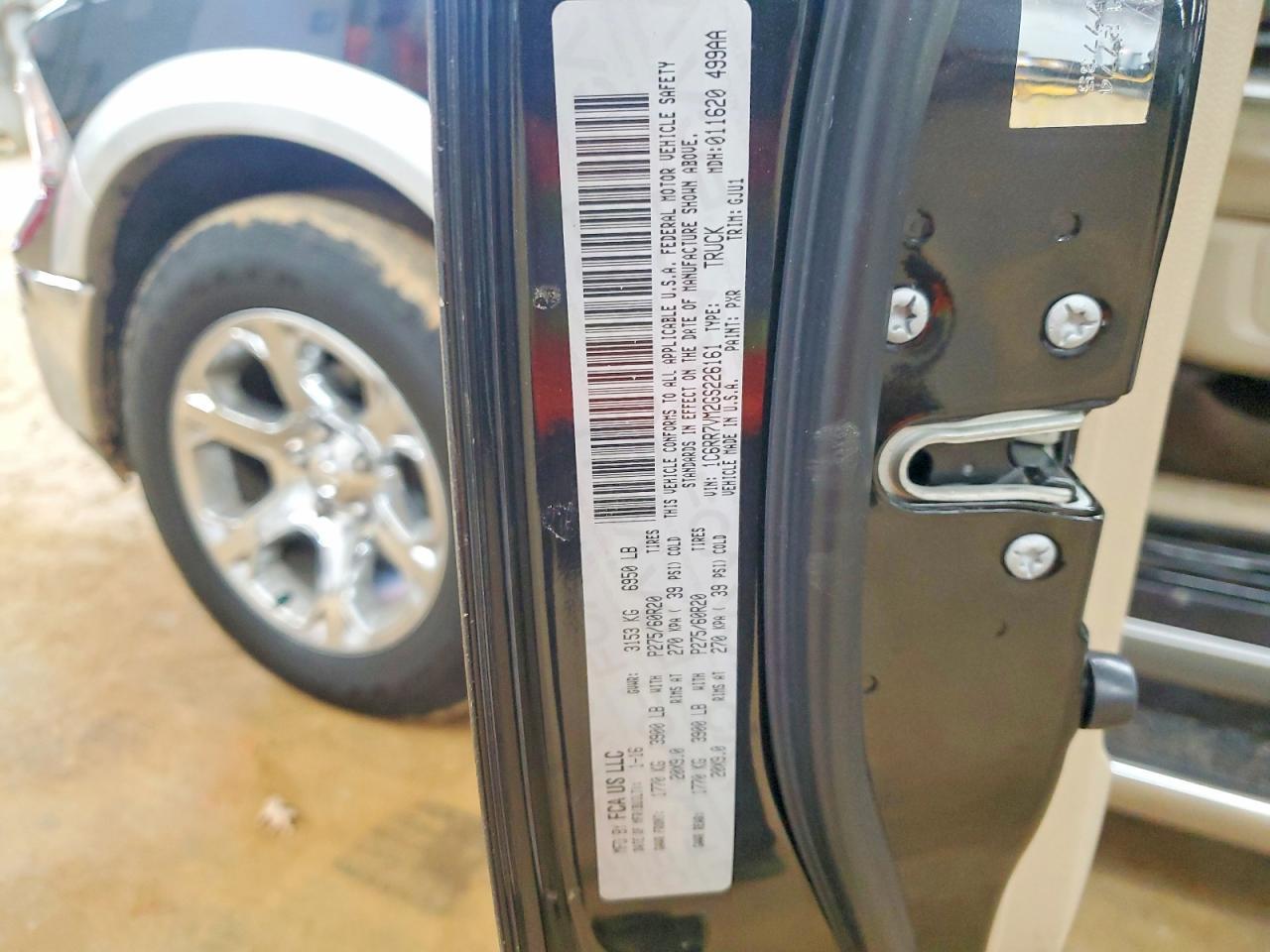 2016 Dodge 1500 Laramie 3.0L V6 Tdsl Crew Cab