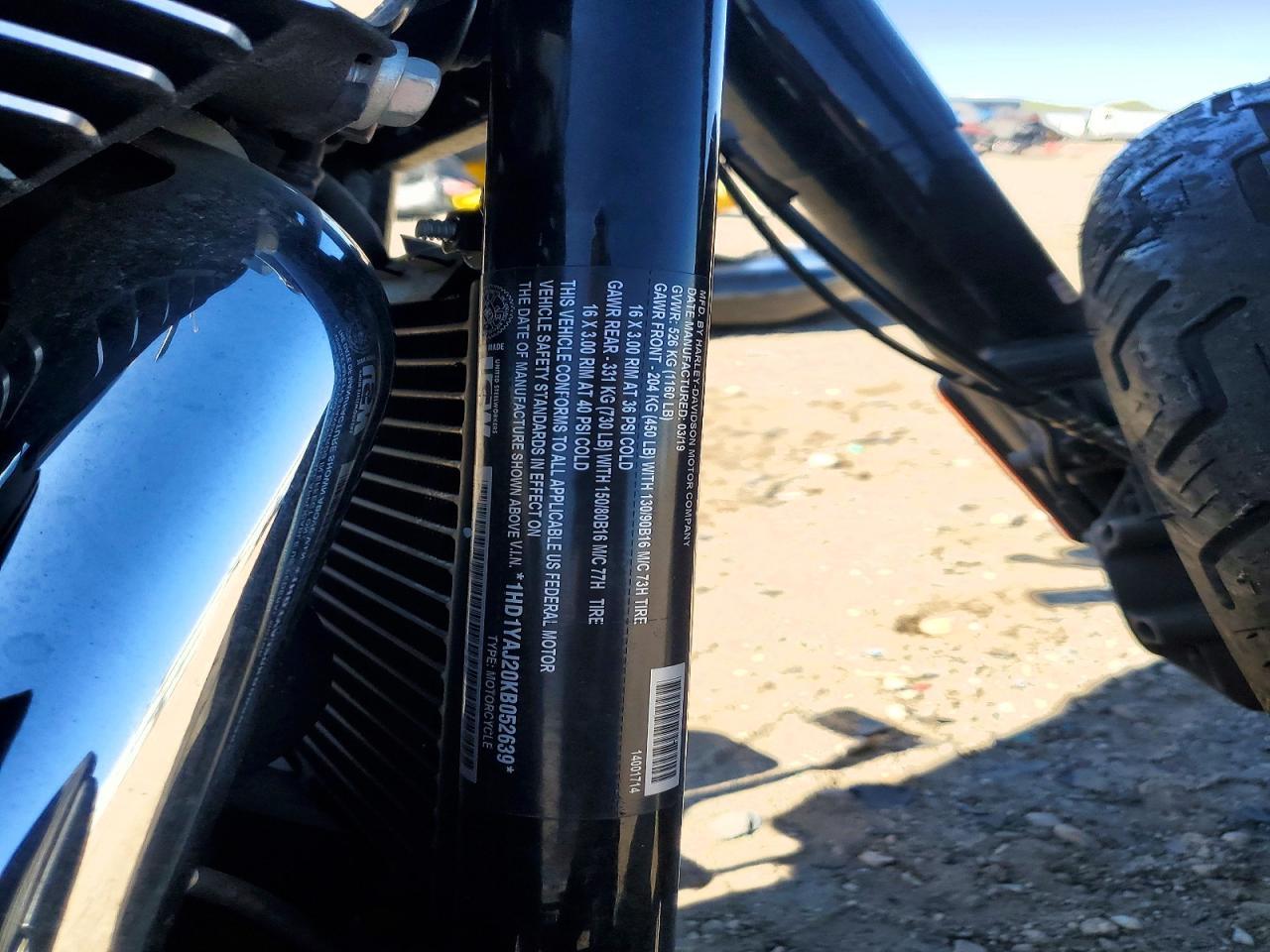 2019 Harley-Davidson Flhc
