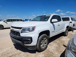 Salvage cars for sale from Copart Mercedes, TX: 2022 Chevrolet Colorado lt