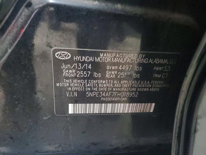 2015 Hyundai Sonata Limited