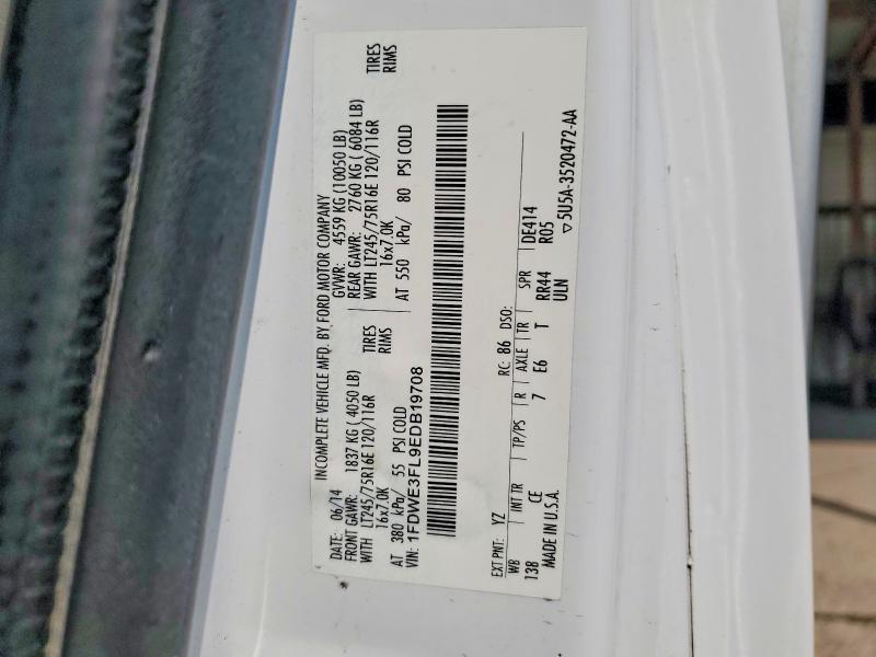 2014 Ford E350 Delivery Van