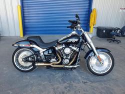 Salvage motorcycles for sale at Tucson, AZ auction: 2018 Harley-Davidson Flfb Fatboy