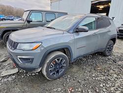 Jeep salvage cars for sale: 2021 Jeep Compass Trailhawk