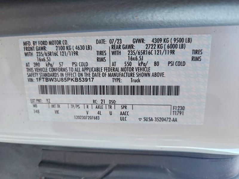 2023 Ford Transit T--Refrigerated Delivery Van