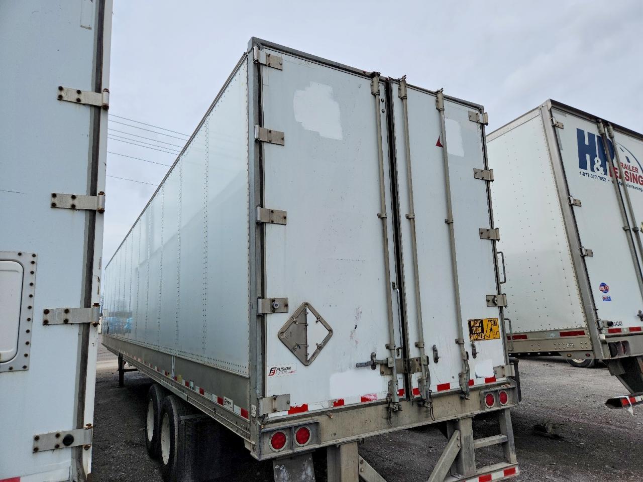 2018 Hyundai Translead VC2530152-JS DRY Van Trailer
