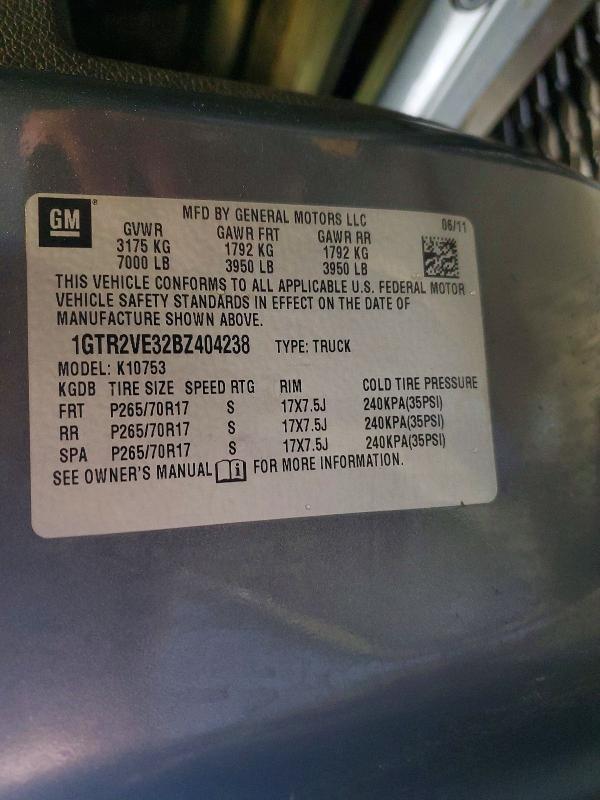 2011 GMC Sierra K1500 sle
