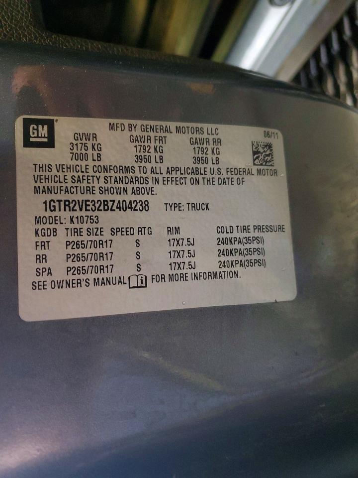 2011 GMC Sierra K1500 sle