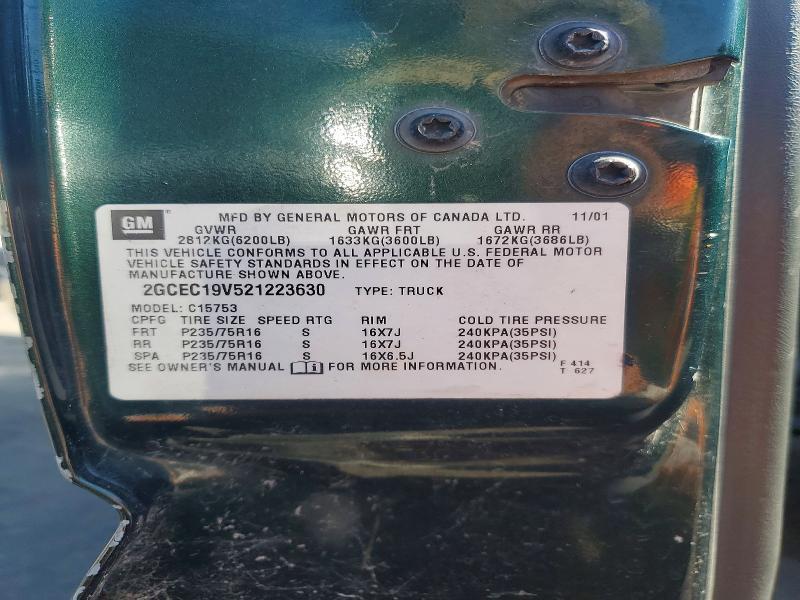 2002 Chevrolet Silverado C1500