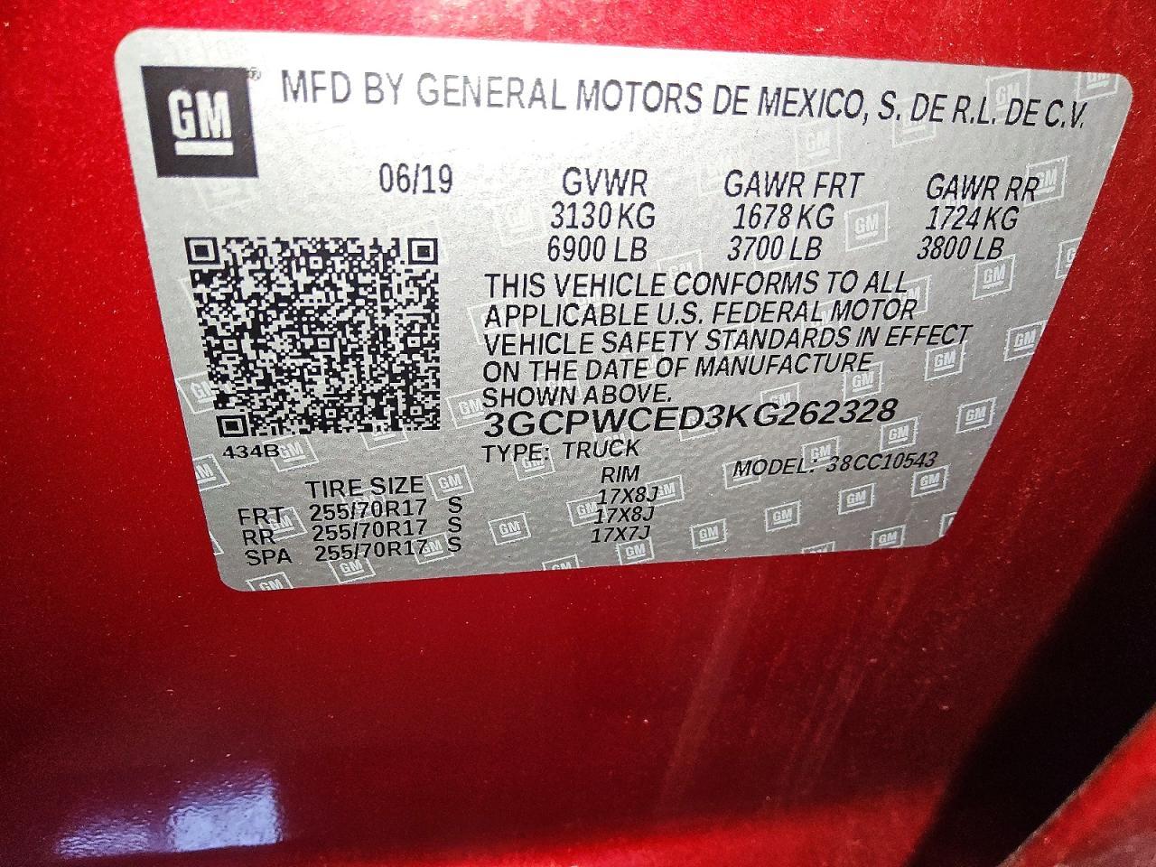 2019 Chevrolet Silverado C1500 LT