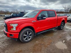 Salvage trucks for sale at Chicago Heights, IL auction: 2017 Ford F-150 Supercrew