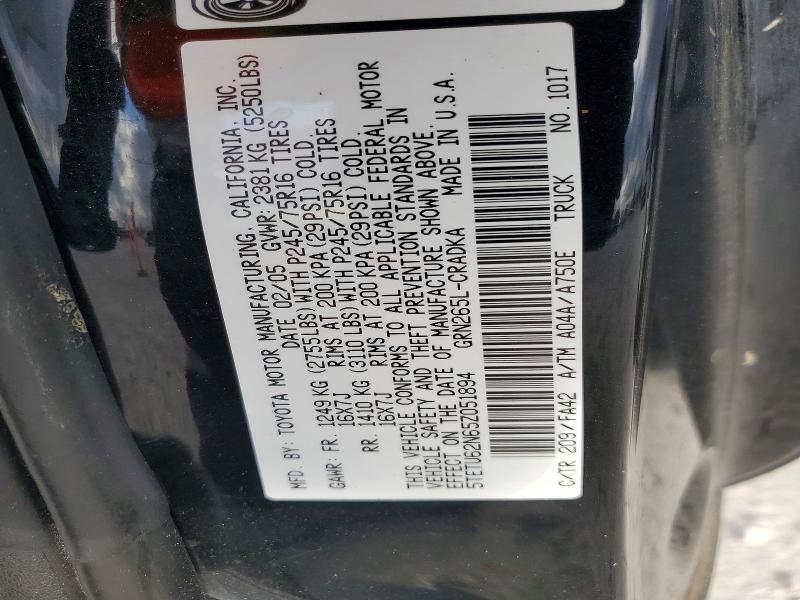 2005 Toyota Tacoma Prerunner V6