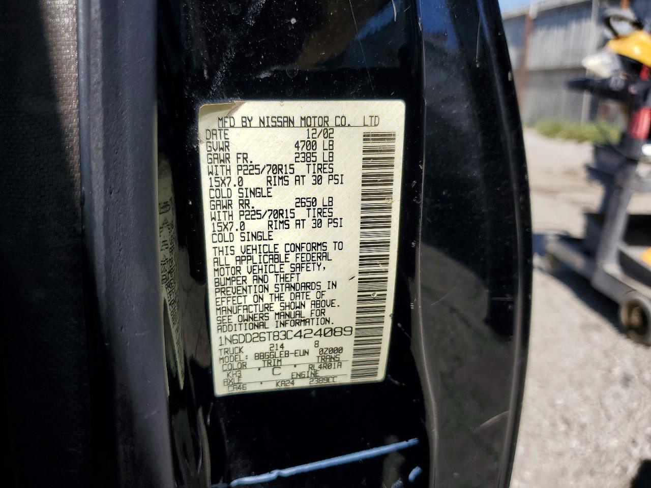 2003 Nissan Frontier Standard