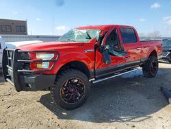 Salvage trucks for sale at Kansas City, KS auction: 2016 Ford F150 Supercrew
