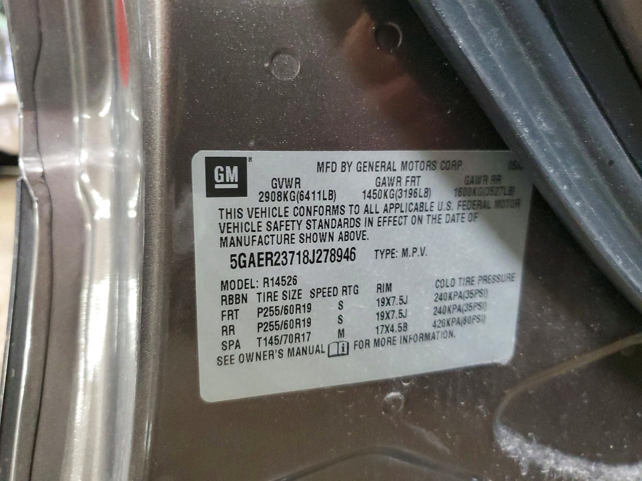 2008 Buick Enclave cxl