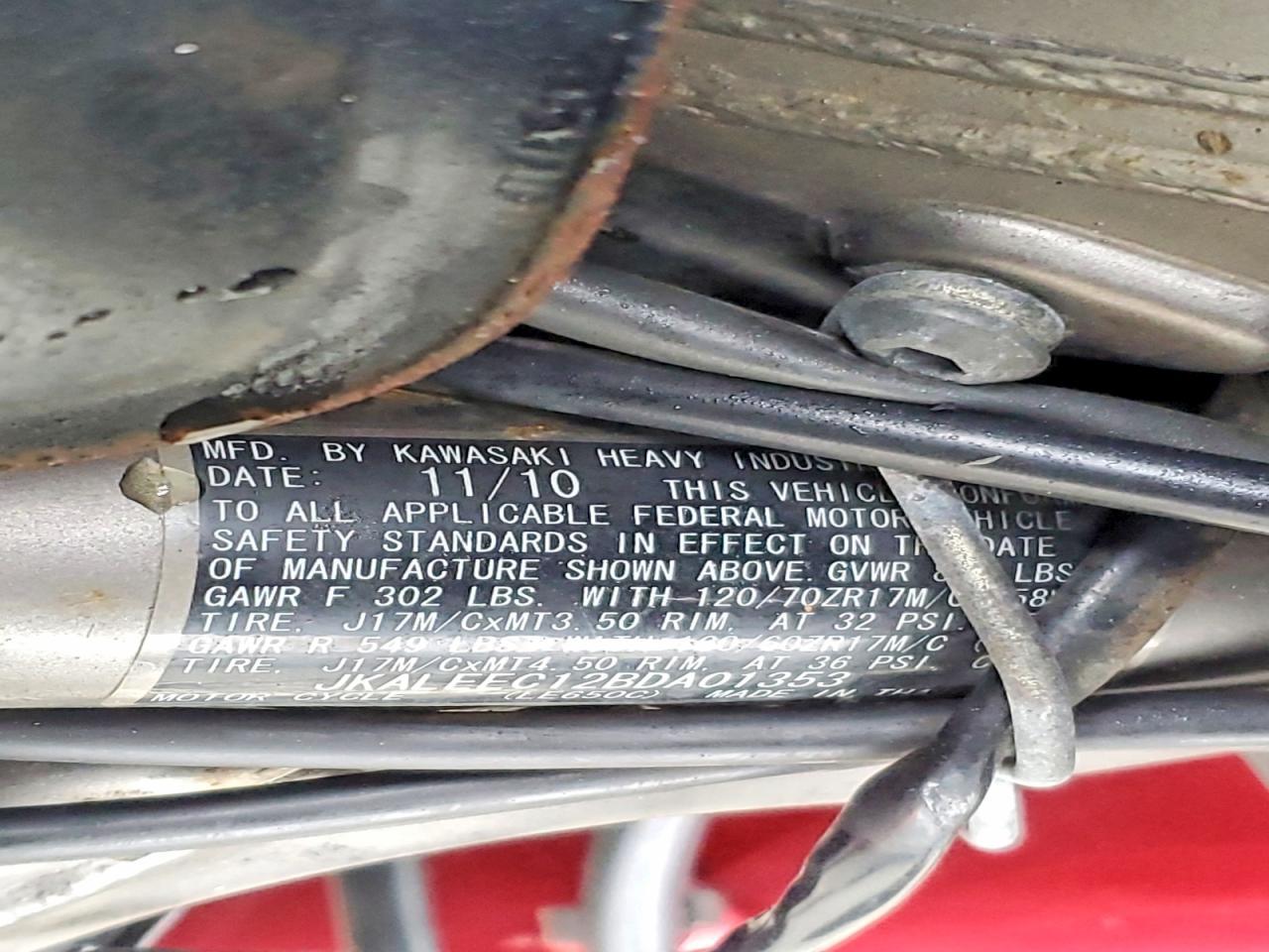 2011 Kawasaki LE650 C