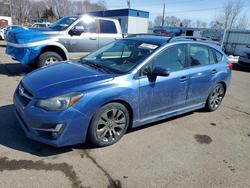 Vehiculos salvage en venta de Copart Ham Lake, MN: 2015 Subaru Impreza Sport