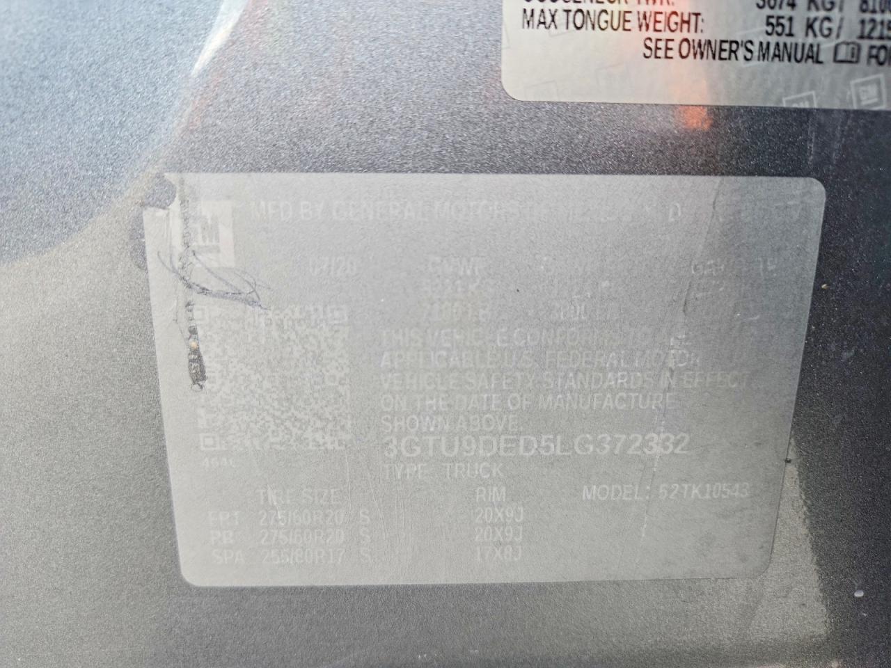 2020 GMC Sierra K1500 SLT