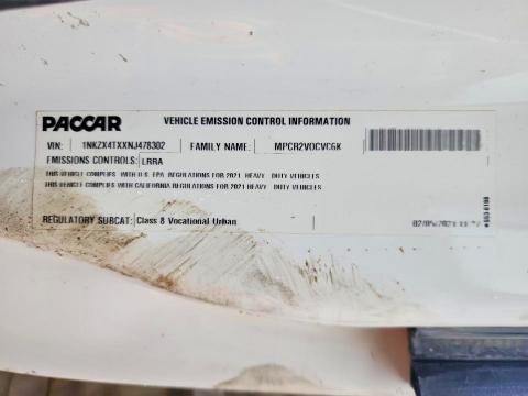 2022 Kenworth T880 Dump Truck