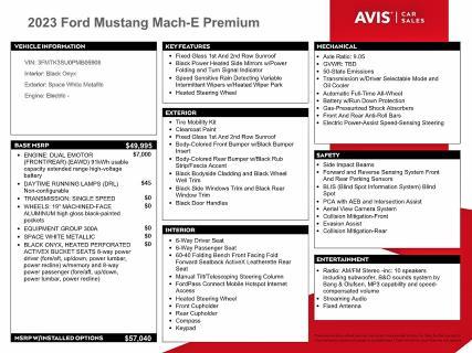 2023 Ford Mustang Mach-e Premium