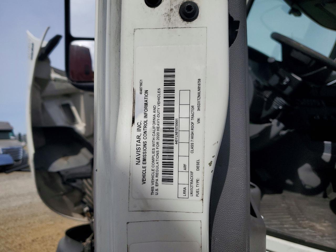 2020 International RH613