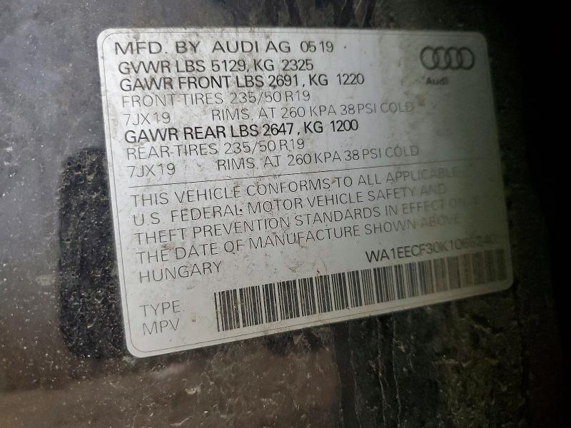 2019 Audi Q3 Premium Plus S-line