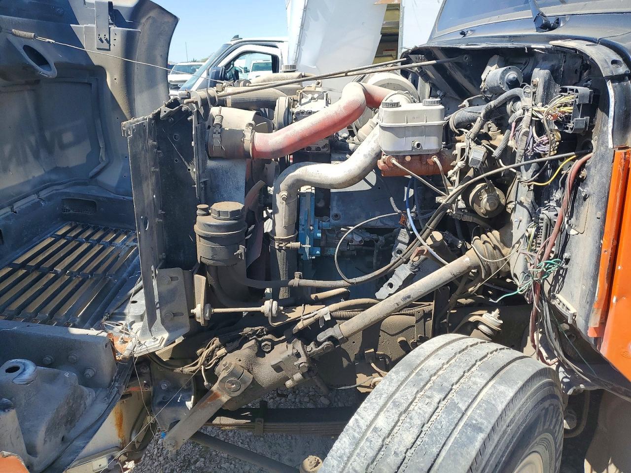 1997 International 4000 4700-Flat BED Truck