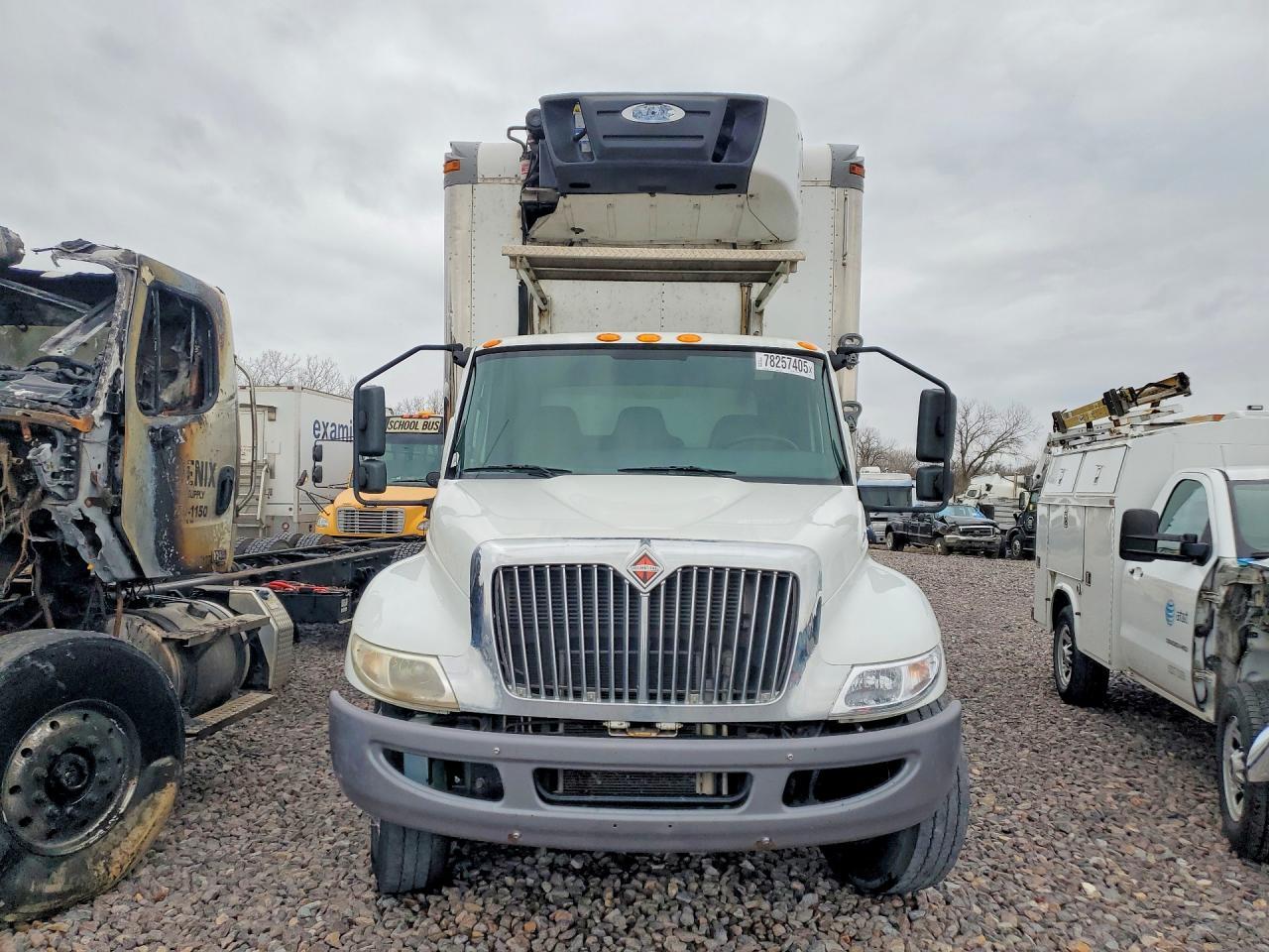 2019 International MV607 Refrigerated BOX Truck