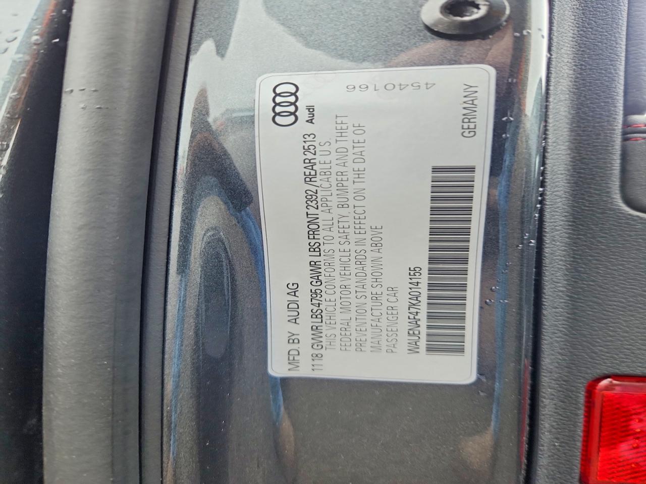 2019 Audi A4 Premium Plus