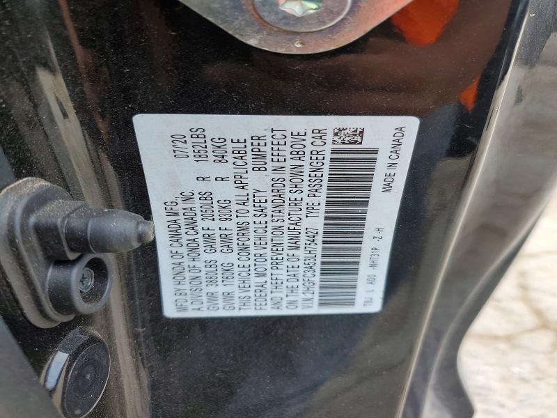 2020 Honda Civic si