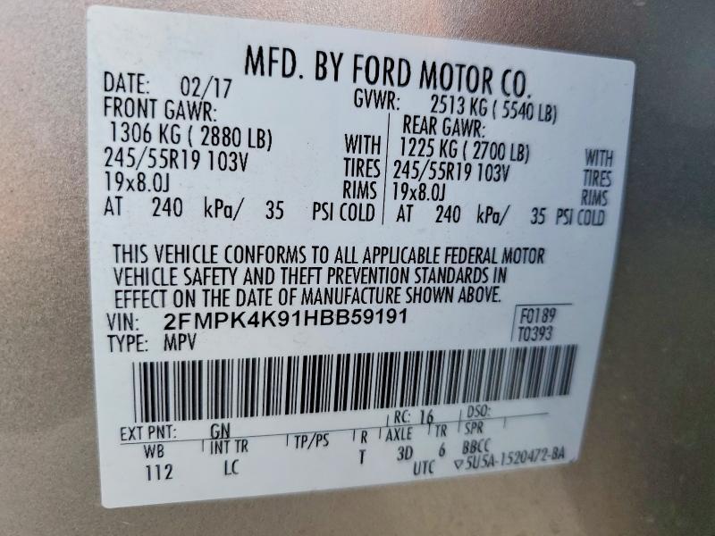 2017 Ford Edge Titanium