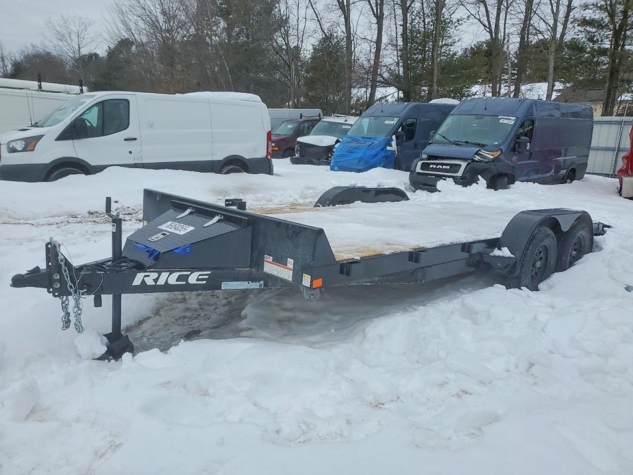 2026 Rice FMCR8218 Equipment Trailer