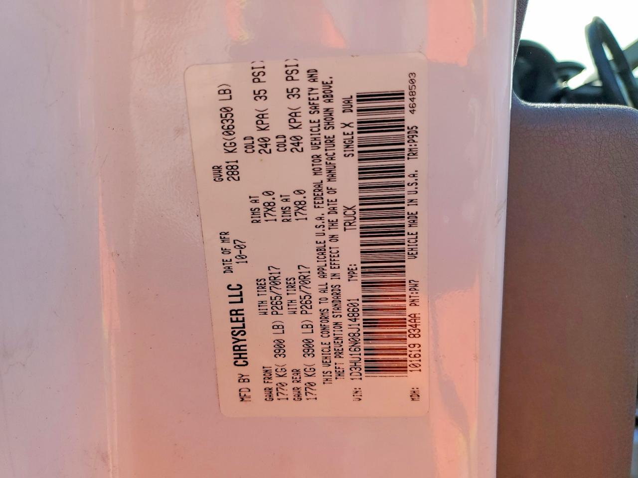 2008 Dodge RAM 1500 ST