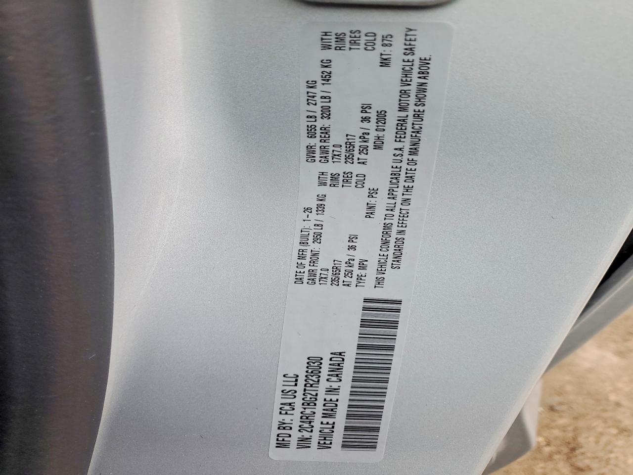 2026 Chrysler Pacifica Select